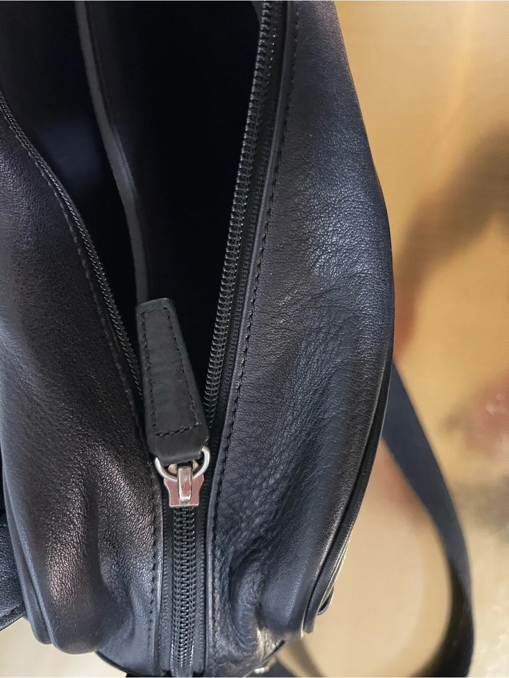 Leatherology Laptop Messenger Bag Black Onyx Full Grain Leather Briefcase Travel